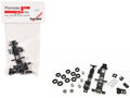 Short Chassis Kit for Kenworth Peterbilt and GMC Cabs 1/87 (HO) Plastic Model by Promotex
