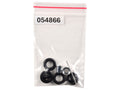 Rear Hypoid Wheelset Chrome 1/87 (HO) Plastic Model by Promotex