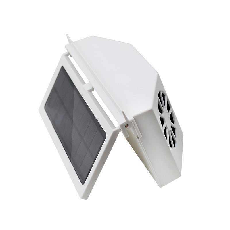 Solar Car Window Cooling Fan