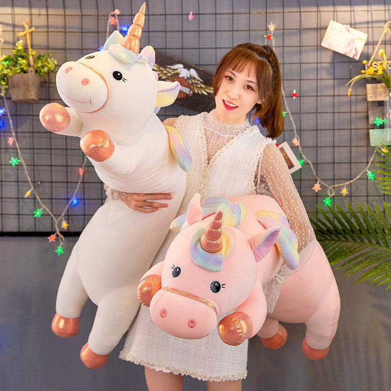 Plush Toy Lazy Sleeping Pillows Long Body Pillows Leg-clamping Rag Dolls And Bedside Backrests