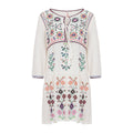 Women Spring And Summer New Bohemian Holiday Style National Style Flower Embroidery Temperament Dress