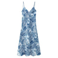 Women Clothing French Denim Printing Underwear Dress