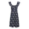 Floral Embroidered Single Breasted Waist Midi Dress Dress Summer Women
