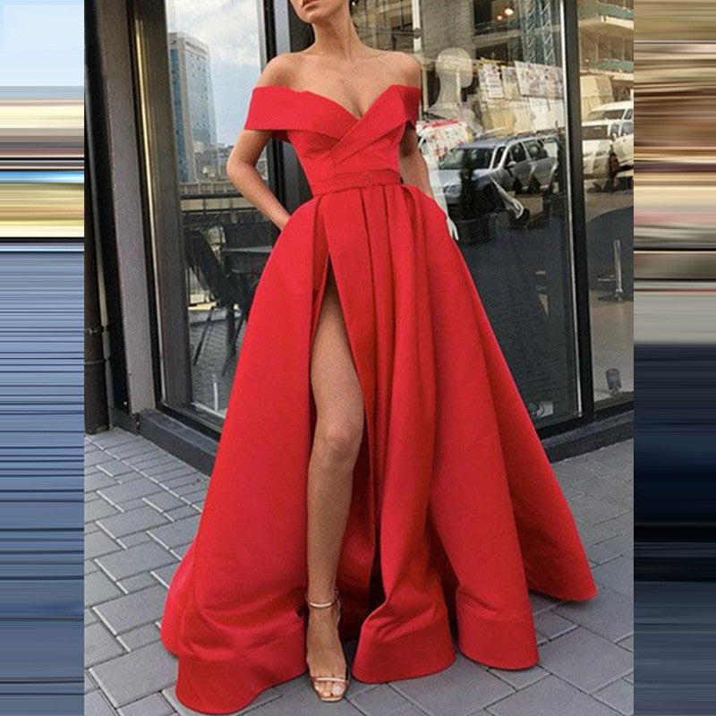 Women Dress Dress Summer Dress Deep V Plunge neck Satin Multicolor Dress