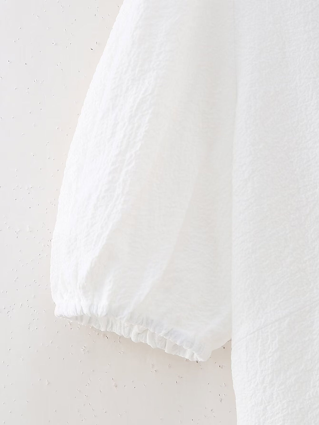 Summer Hollow Out Cutout Embroidered Mid Length Ruffled Dress White Ruffled Women