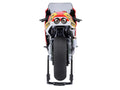 Honda NSR500 WGP500 Motorcycle #56 Red and White with Helmet "Baribari Legend" (1986) OVA 1/12 Model by Autoart