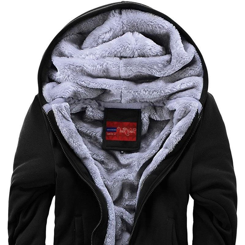 Men's Hooded  Sport Fleece Sweater