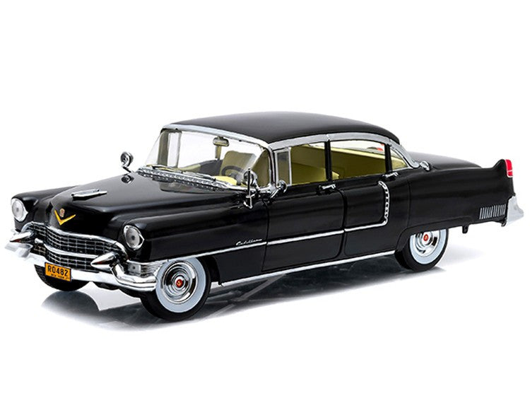 1955 Cadillac Fleetwood Series 60 Special Black "The Godfather" (1972) Movie 1/18 Diecast Model Car by Greenlight