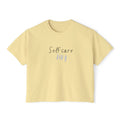 Self care day Women's Boxy Tee Self care day