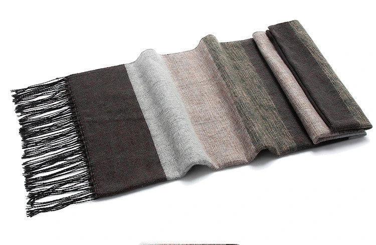 Men's Stripped Casual Scarf