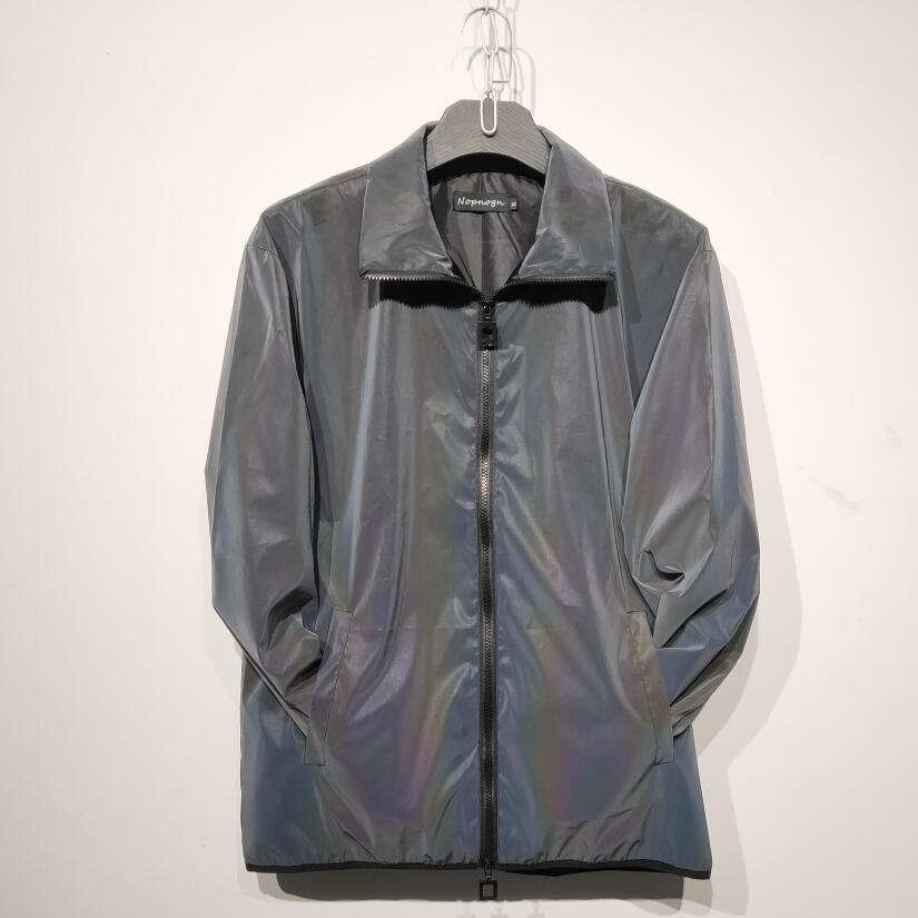 Reflective lapel jacket