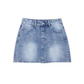 Women High Waist A line Mini Skirt