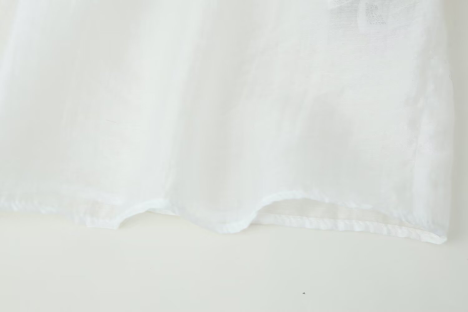 Women Pleated Decorative Stitching Mid Waist Midi Skirt