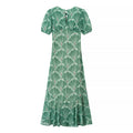 Summer Women Clothing Sexy Sexy Hollow Out Cutout Print Lace up Backless Dress