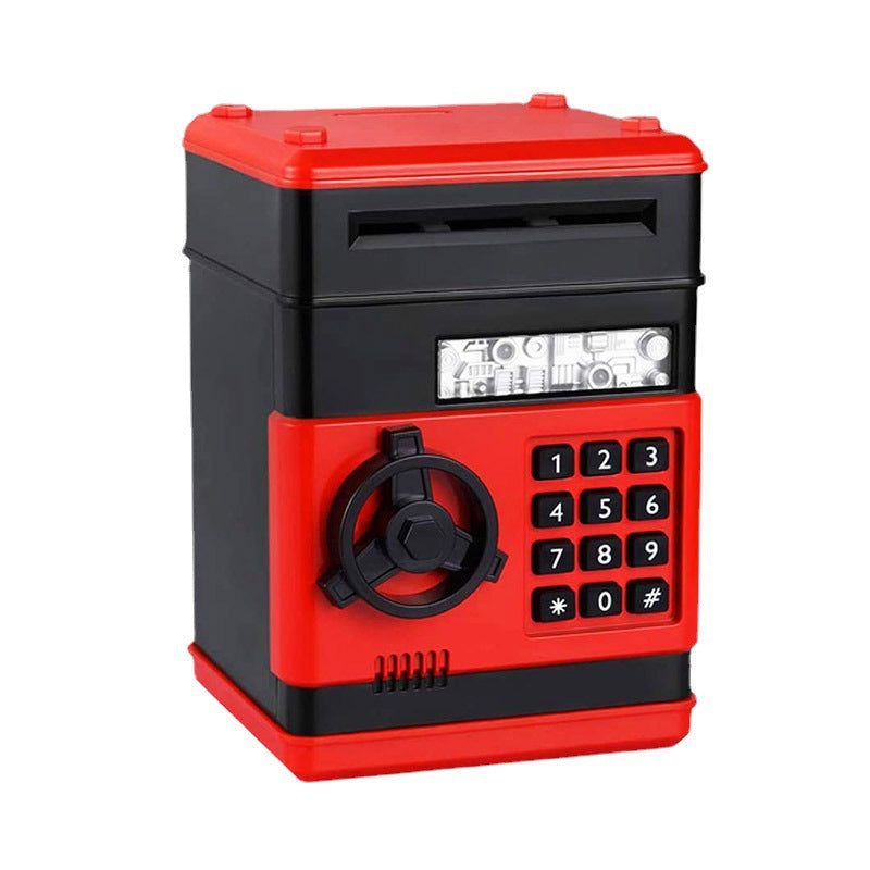 Creative Password safe piggy bank Automatic piggy bank safe ATM children's toys
