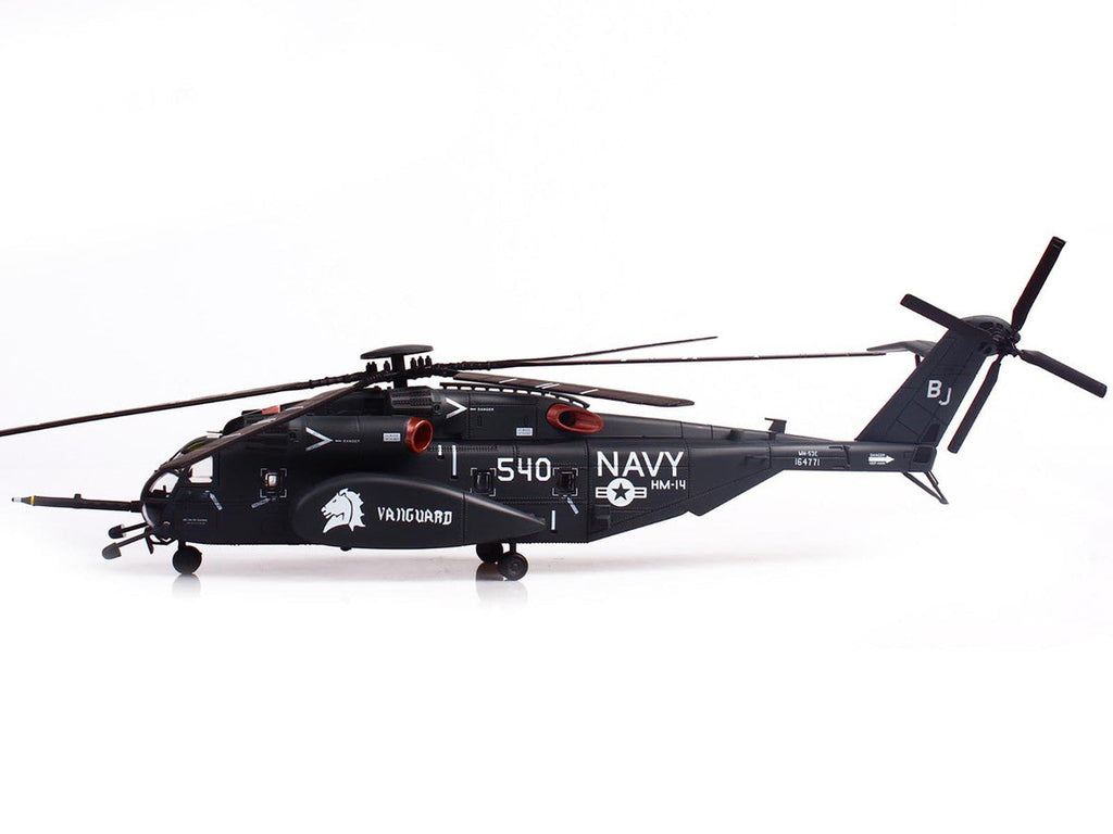 Sikorsky MH-53E Sea Dragon Helicopter "United States Navy Vanguard Tail Number 540" Dark Gray 1/72 Diecast Model by Panzerkampf