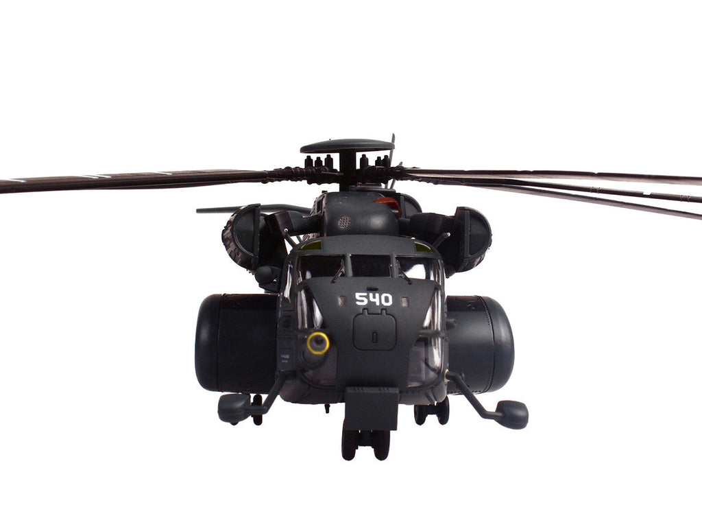 Sikorsky MH-53E Sea Dragon Helicopter "United States Navy Vanguard Tail Number 540" Dark Gray 1/72 Diecast Model by Panzerkampf