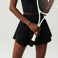 High Waist Tennis Skirt Women Anti Exposure Quick Drying Yoga Fitness Sports Skirt