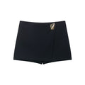 Women Clothing Autumn Fashionable Asymmetric Culottes Casual Shorts