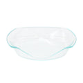 Soho Lounge Carnegie Hill 12 inch x 10 Inch x 2.6 Inch Tempered Glass Roaster Pan with Built-in Handles