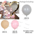 147pcs Pink Heart Shape Garland Arch Balloons Kit For Wedding Birthday Party Baby Showers Gender Reveal Girls Party Bridal Shower  Girl Birthday Ballon Decoration