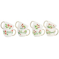 Gibson Home Inspired Gardens 8 Piece 17.5 Ounce Ceramic Assorted Mug Set