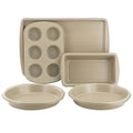 Gibson Home Lyneham 5 Piece Nonstick Steel Bakeware Set