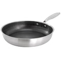 Gibson Home Elsenborn 11in Embossed Interior Stainless Steel Frying Pan