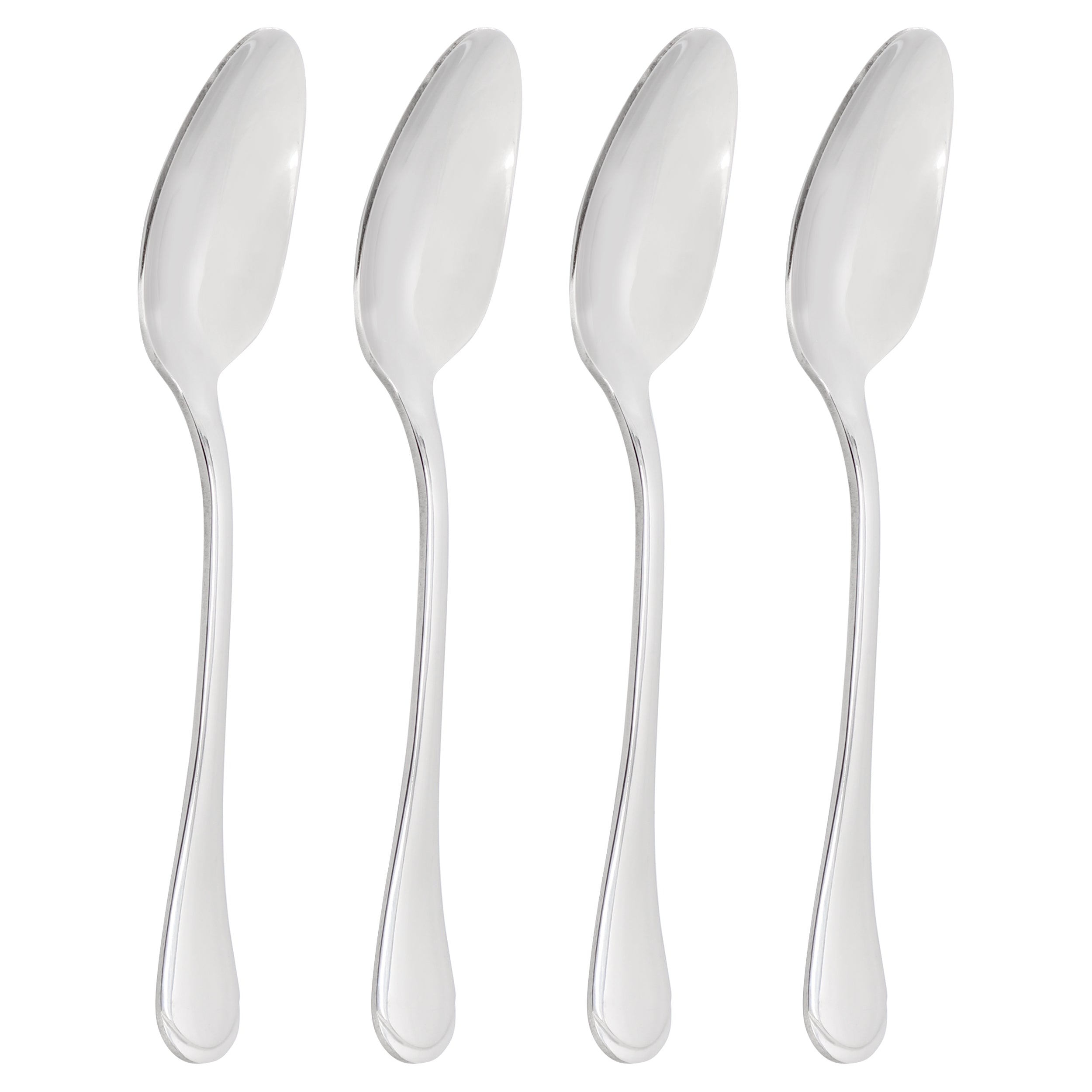 Gibson Home Manchester 4 Piece Stainless Steel Teaspoon Set