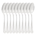 Gibson Home Hillside Daisies 10 Piece Stainless Steel Dinner Spoon Set