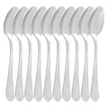 Gibson Home Hillside Daisies 10 Piece Stainless Steel Teaspoon Set