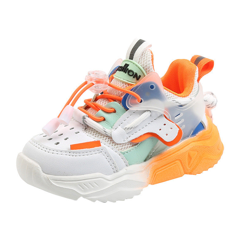 Boys' and Girls' Sports Shoes Non Slip Breathable Children's Running Shoes