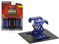 Automotive Double Scissor Lift Blue "Double Scissor Lifts" Series 1 1/64 Diecast Model by Greenlight
