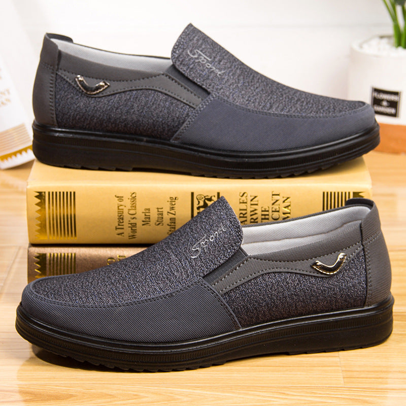 Men's Shoes Large Size Breathable Low-Help Casual Cloth Shoes