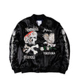 Skull Pattern Embroidery Men's Casual Jacket Men's Autumn And Winter Jacket