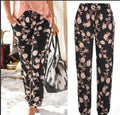 Casual explosions printed pants