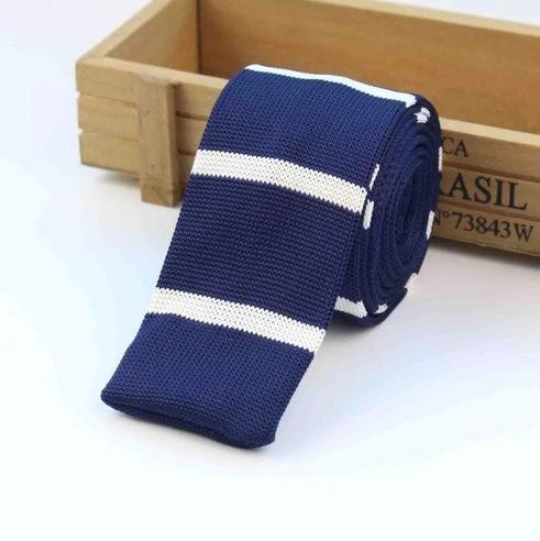 Men's Knitted Leisure Striped Ties