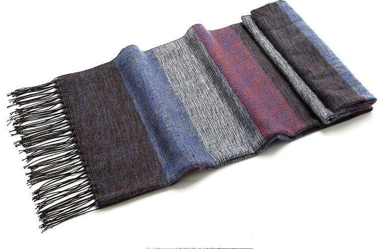 Men's Stripped Casual Scarf