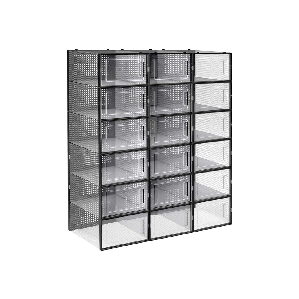 18-Stackable Shoe Boxes