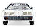 1980 Pontiac Firebird Trans Am T/A "Official Pace Car 58th Annual Pikes Peak Auto Hill Climb" White with Gray Top and Hood Graphics with White Interior 1/24 Diecast Model Car by Greenlight