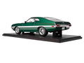 1972 Ford Gran Torino Sport 2-Door Green Metallic with White Stripes 1/18 Diecast Model Car by IXO Models