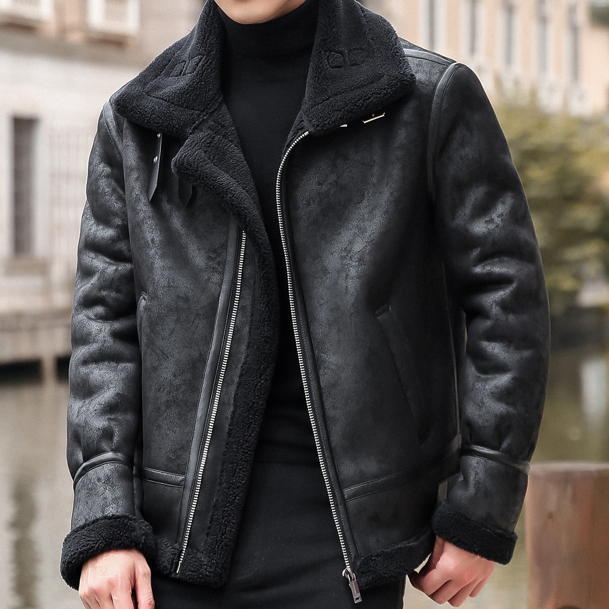 Cotton Coat Men's Winter Padded Down Jacket Youth Jacket Coat
