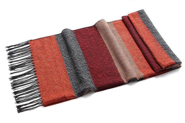 Men's Stripped Casual Scarf
