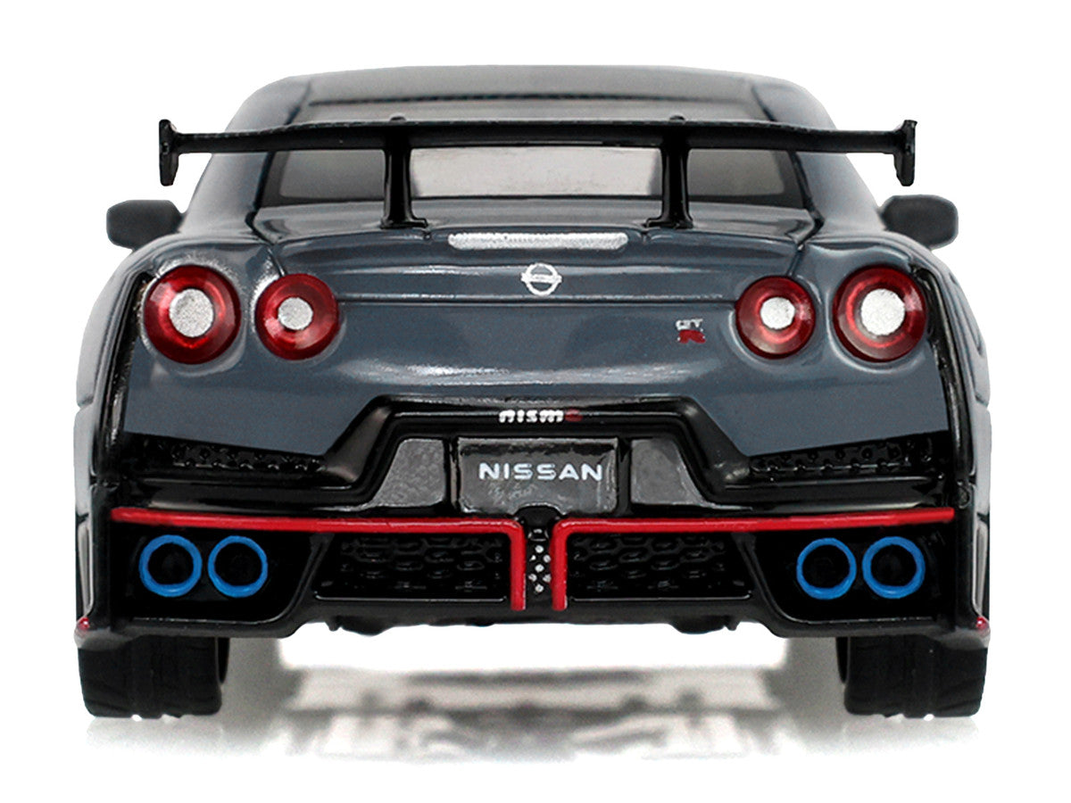 2024 Nissan GT-R (R35) NISMO RHD (Right Hand Drive) Stealth Gray with Carbon Top and Hood "Tokyo Torque" Series 10 1/64 Diecast Model Car by Greenlight