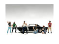 "Muscle Mechanics" 6 piece Figure Set for 1/18 Scale Models by American Diorama