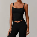 Brushed Vest Workout Clothes Bra High Strength Sports Underwear
