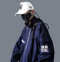Multi-pocket vintage jacket