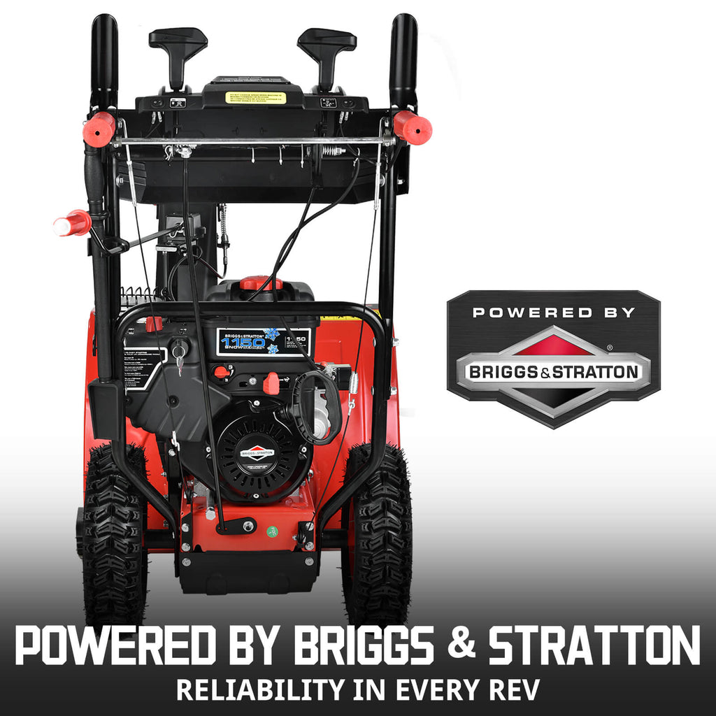 26'' 250cc Two Stage Self-Propelled Gas Snow Blower w/ Briggs & Stratton Engine PSS2260BS
