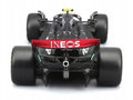 Mercedes-AMG F1 W14 E Performance #44 Lewis Hamilton "Petronas" Formula One F1 "World Championship" (2023) with Driver Figure "Race" Series 1/24 Diecast Model Car by Bburago