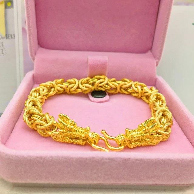 Men's Gold Tone Bracelet